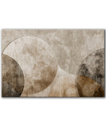 Obraz na płótnie - 100x70 cm Abstrakcja geometryczna (1-0915), raspberryEM