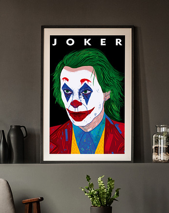 Plakat Joker, Natka Wieczorek ilustracje