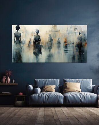 Wiktoriańska Praga - Plakat - Impresjonizm, Loft, Black Sapphire Art