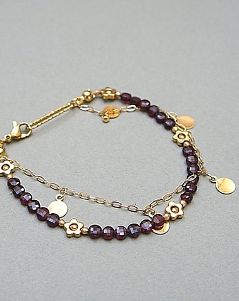 Granaty vol. 19 - bransoletia /Szlachetna kolekcja/, KiKa pracownia