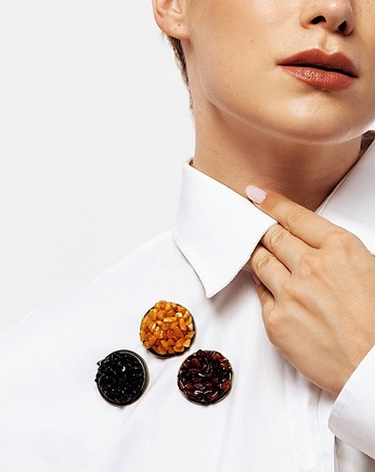 Broszki BALTIC Amber Essence, Republika jewelry