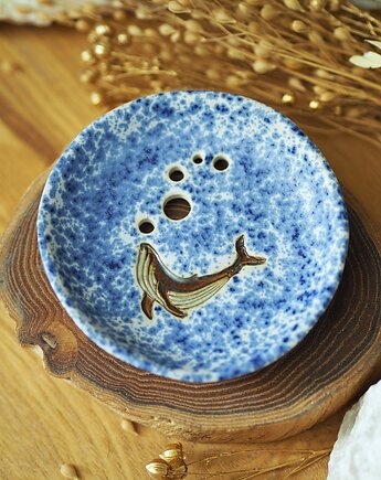 Mydelniczka z wielorybem, Velvet Craft