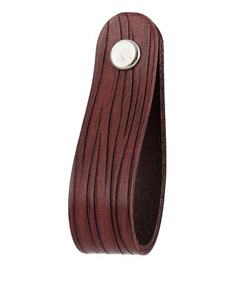 Skórzany uchwyt meblowy COLORISO MAHOGANY WOOD L, Coloriso