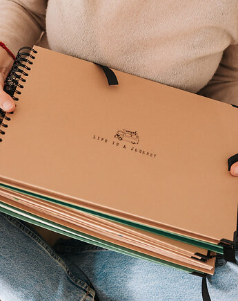 Album na zdjęcia LIFE IS A JOURNEY, Słoiczek i spółka