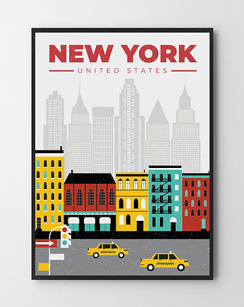Plakat Nowy Jork, HOG STUDIO