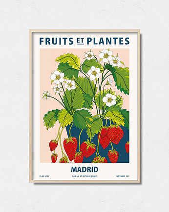 Plakat botaniczny "Madryt", Pas De LArt