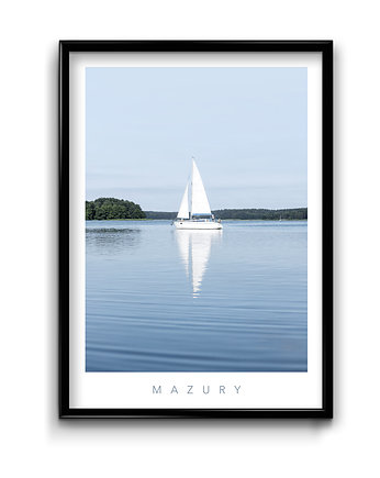Plakat Mazury No.1, Bury Lis
