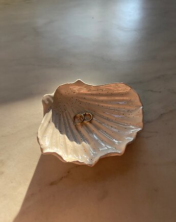 Podstawka na Biżuterię Palo Santo Ceramiczna Muszelka Konfetti, Maison Fragile