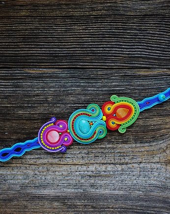 Bajkowa bransoletka soutache, Mró Soutache