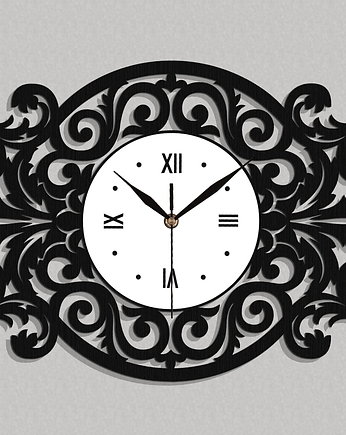 AŻUROWY ZEGAR DEKORACYJNY, VINCENT, RETRO, VINTAGE STYLE, 30 x 70 cm, ORNAMENTI