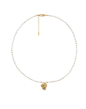 Pearl Choker NO. 2 / Perłowy choker złoty, Lile Things