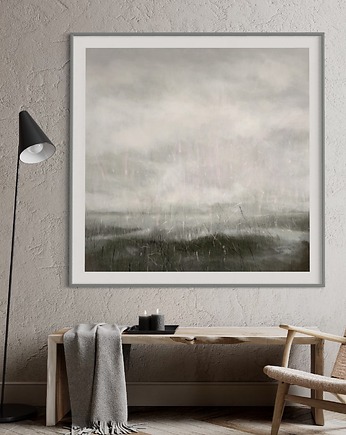 Pejzaż 90x90 cm Fine Art print, Margo Hupert