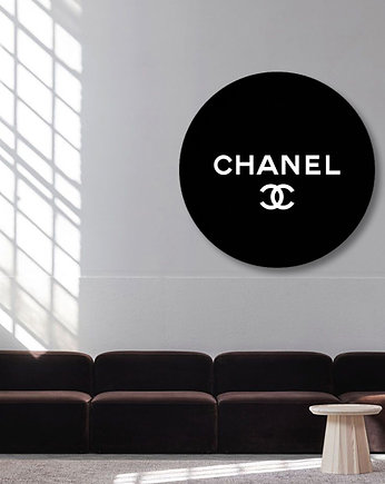 Chanel - okrągły obraz, Dekoracje PATKA Patrycja Kita