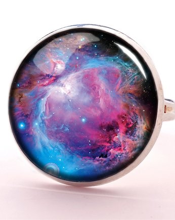 Pierścionek FIOLETOWA NEBULA, EGGinEGG