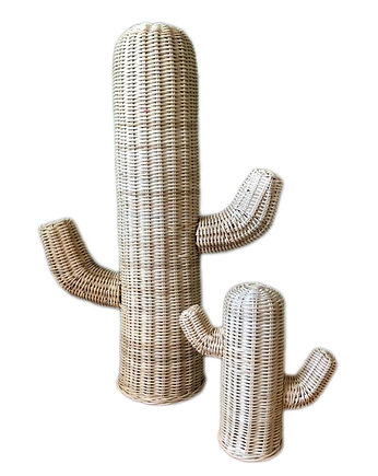 Rattanowa ozdoba KAKTUSY 2 sztuki, Lilushop