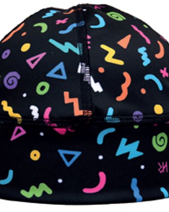 Czapka dla biegaczy RUN COOLMAX GEO CONFETTI, hauer