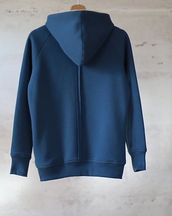 Bluza MĘSKA GRANATOWA, USZYTE