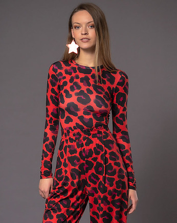 Bluzka basic z długim rękawem - Kate Solar Tropic, milita nikonorov