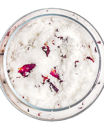 Musujący puder kąpielowy Na Bogato z mlekiem kozim 450g, Mayram Manufaktura Kosmetyków