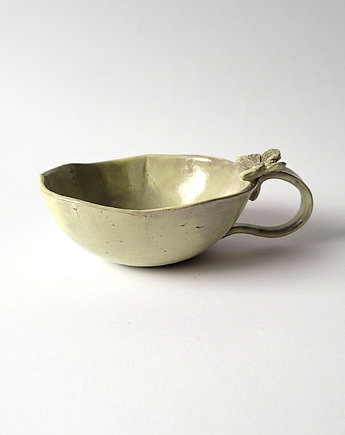 Kubek, filiżanka z motylem, White Cup
