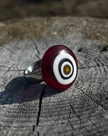 Pierścionek z wymiennym oczkiem greece, funkyandchic