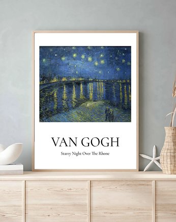 PLAKAT dekoracyjny , Vincent van Gogh, wystawowy, black dot studio