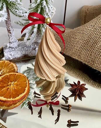 Świeca ekologiczna sojowa dekoracyjna "Christmas Tree " 88x64mm, Coccola JEWELLERY