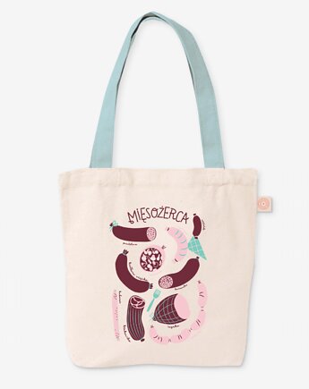 Torba bawełniana Mięsożerca, LOVE POLAND DESIGN