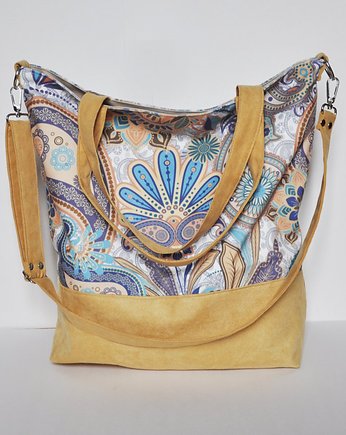 Torba worek XXL - print arabeska, PRACOWNIA 166