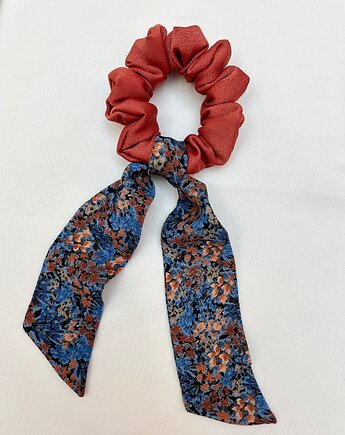 Scrunchie Orange z odwiązywaną szarfą, Volie Line