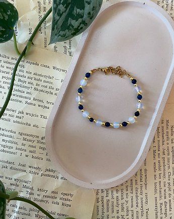 Bransoletka kamienie półszlachetne, Panji Handmade