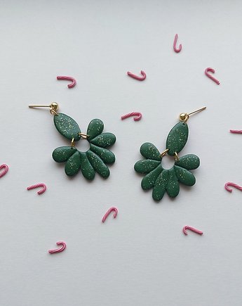 Świąteczne (ale nie tylko) kolczyki w zieleni, Parami jewelry