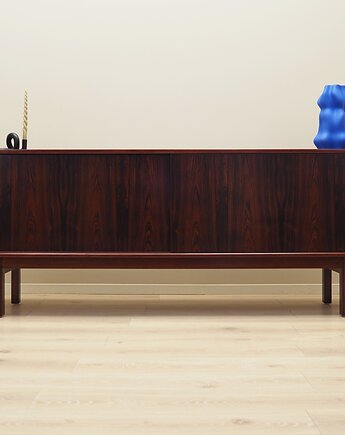 Sideboard palisandrowy, duński design, lata 70, produkcja: Omann Jun, Przetwory design