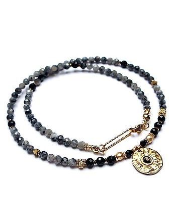 Larvikit /choker/ 15.04.25 - Szlachetna kolekcja, KiKa pracownia