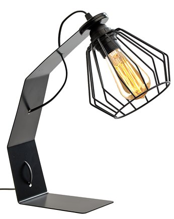 Lampka stołowa w stylu industrialnym KABUL LOFT, OSOBY - Prezent dla dziadka