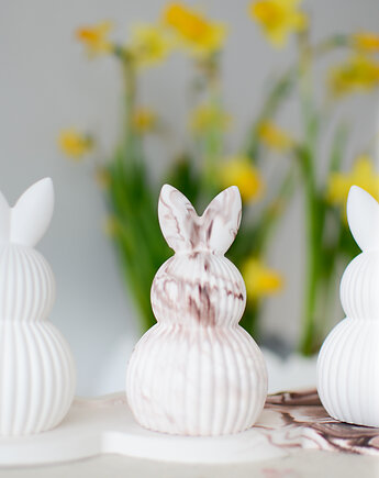 Zajączki wielkanocne i podstawka, zestaw, PAM design