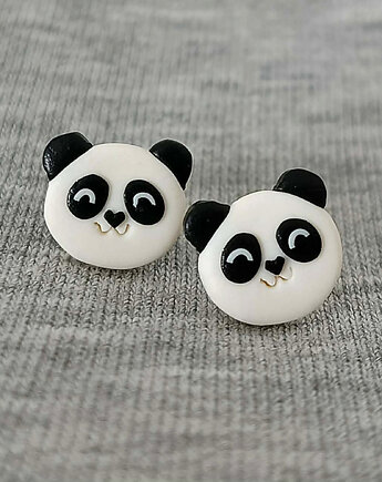 Kolczyki misie panda, OMIFIMO
