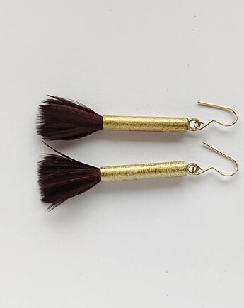 PIÓRKO kolczyki, Katarzyna Kaminska ART