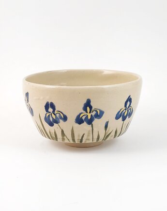 Chawan Czarka do Matchy Irysy 250 ml, Lilianna Maciejka