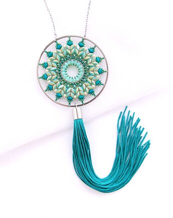 Naszyjnik "Turquoise Bliss", Barbara Lepak