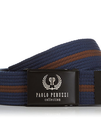 PASEK MĘSKI PAOLO PERUZZI PARCIANY PW-14-PP, Paolo Peruzzi