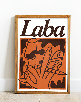 Laba x poster, Justyna Frąckiewicz