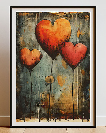 Plakat - Three hearts, Harry Monkey