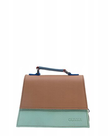 Torebka damska skórzana do ręki, na ramię, mała, oryginalna OLIVKA, Olivka Warsaw