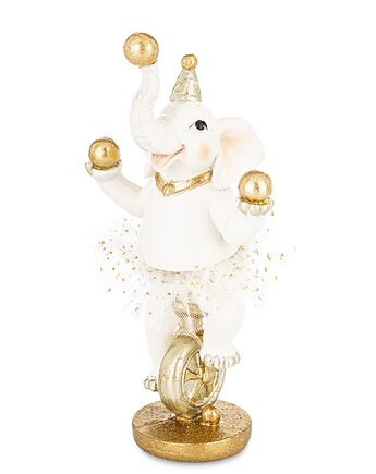 Figurka - słoń na monocyklu 16x9x5,5 cm CIRCO, MIA home