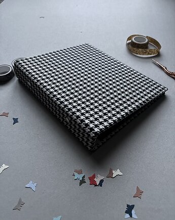 Segregator A5 w pepitkę, Bookbinding by Susan