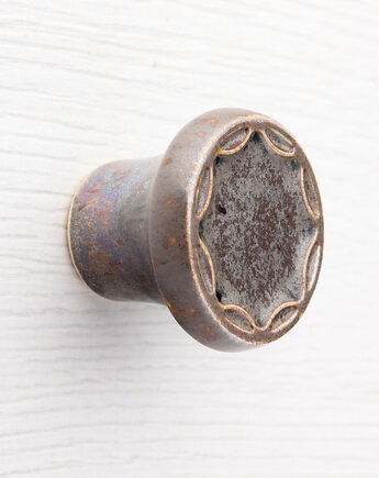 Gałka do mebli złotobrązowa wz.5, pracowniazona