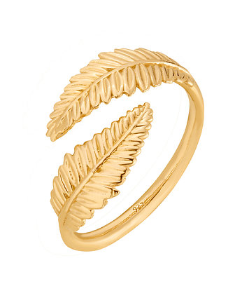 Złoty pierścionek z liśćmi laurowymi, SOTHO
