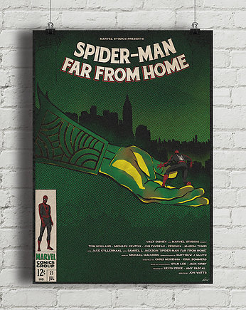 Spider-Man - plakat - Człowiek pająk, minimalmill
