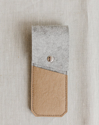 Marmollada - etui filcowe NA DŁUGOPISY SZARY + B, marmollada